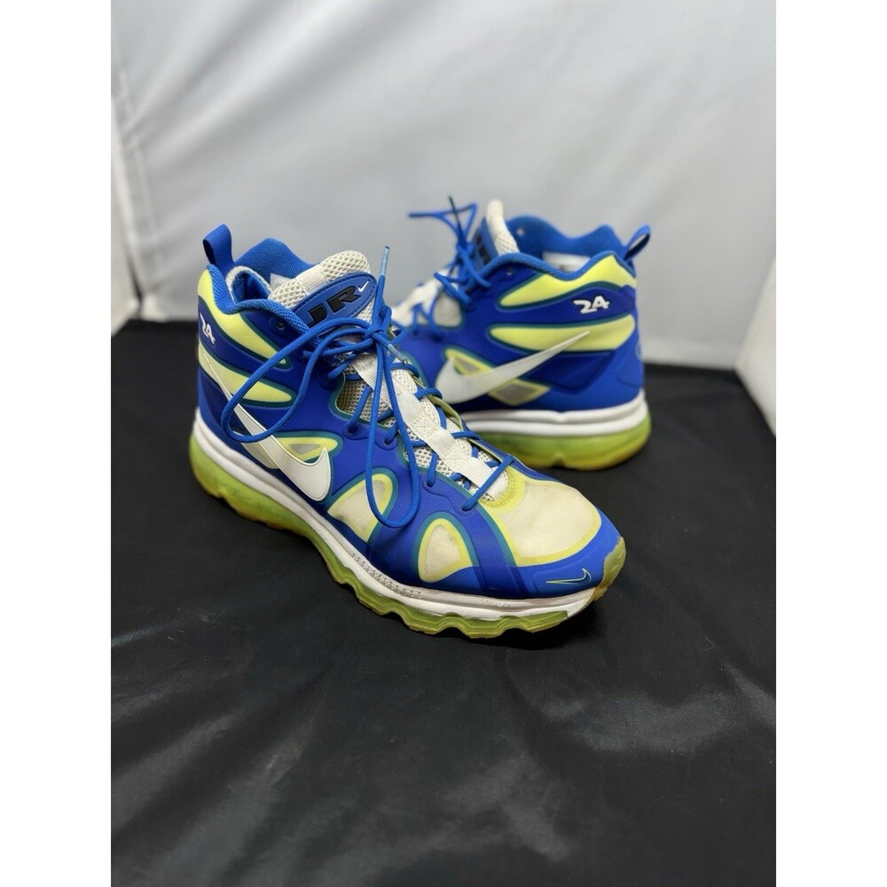 Nike Air Max JR 24 Ken Griffey Jr 511309-410 Blue Volt White Size 11.5 Retro